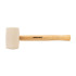 Maillet Caoutchouc Blanc 16 Onces - 454 g - Outil Précis pour Bricolage - Silverline