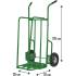 Chariot Diable à Bois 250 kg – Capacité 250 kg, Pratique et Robuste – Idéal pour le Transport de Bois - RIBIMEX