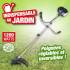 Débroussailleuse Thermique 42,7CC – 11,5 kg – Puissante et Efficace – Idéale pour l'Entretien des Espaces Verts - RIBIMEX