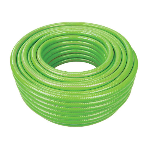 Tuyau d'Arrosage en PVC Renforcé 30 m - Résistant, Flexible - Idéal pour Jardinage - Silverline