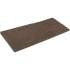 Dalle Chemin de Fer Marron 25x60 cm - Caoutchouc - Résistante et Durable - RIBIMEX