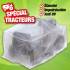 Housse 90g pour Tracteur de Pelouse 180x100xH105 cm - Protection et Résistance - Idéale pour Protéger votre Équipement - D-Work