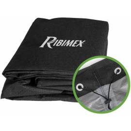 Housse de Protection BBQ Rectangulaire 130x70x80 cm – 120g, Noir – Résistante aux Intempéries - RIBIMEX
