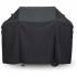 Housse de Protection BBQ Rectangulaire 130x70x80 cm – 120g, Noir – Résistante aux Intempéries - RIBIMEX