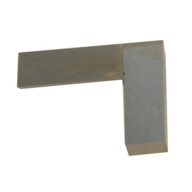 Équerre d'Ingénieur 75 mm - Précision et Robustesse - Outil Indispensable pour Bricoleurs - Silverline