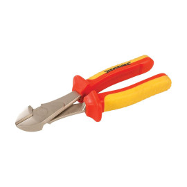 Pince Coupante de Côté VDE 160 mm – Ergonomique, Précise et Durable - Silverline