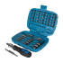 Tournevis à Cliquet avec Douilles et Embouts - Coffret 45 pcs - Outils Pratiques et Polyvalents - Silverline