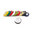 Paquete de 10 rollos de cinta adhesiva aislante de PVC de 15 mm x L. 10 metros "Especial para electricistas" - colores surtidos 