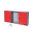 Armoire de Rangement avec Panneau Perforé et Crochets - 16 kg - Pratique et Fonctionnelle - RIBIMEX