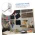 Armoire de Rangement avec Panneau Perforé et Crochets – 16 kg – Pratique et Fonctionnelle – RIBIMEX - RIBIMEX