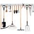 Support Mural pour Outils de Jardin – Pratique et Durable – Organisation Optimale de votre Espace - RIBIMEX