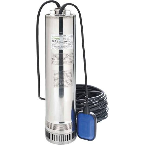 Pompe de Puit 750W avec Flotteur 5" - 43M de Refoulement - Performance Élevée et Fiabilité - RIBIMEX