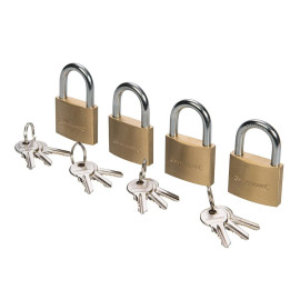 Cadenas Interchangeables 40 mm – Lot de 4 – Sécurisez Vos Effets Personnels - Silverline