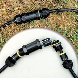 Raccord Électrique de Jonction - Fils - Étanche IP68, 230V/450V - Sécurisé et Fiable - D-Work