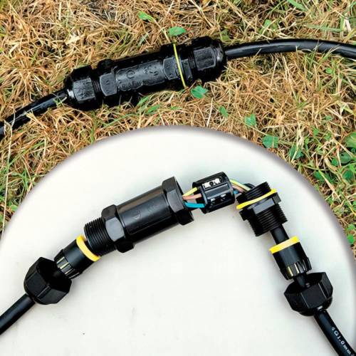 Raccord Électrique de Jonction - Fils - Étanche IP68, 230V/450V - Sécurisé et Fiable - D-Work