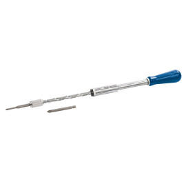 Tournevis Porte-Embout à Cliquet Spiralé 440 mm – Précision et Confort d'Utilisation - Silverline