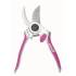 Sécateur 6" Droit Fuchsia - 15,5 cm - Précision et Confort d'Utilisation - D-Work