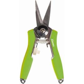 Sécateur 6" Droit Vert - 15,5 cm - Précision et Confort d'Utilisation - D-Work