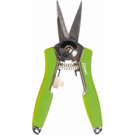 Sécateur 6" Droit Vert – 15,5 cm – Précision et Confort d'Utilisation - RIBIMEX