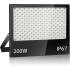 Projecteur LED 200W Mural - 200W - Éclairage Efficace et Économique - Idéal pour Extérieur - RIBIMEX