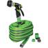 Tuyau Plat Flatex 15M - Avec Raccords et Pistolets - Flexible et Pratique - D-Work
