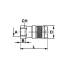 Raccord Pneumatique Rapide Femelle 3/8" Gromelle 1/4" - D-Work