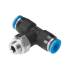 Raccord Pneumatique Rapide pour Tuyau 8 mm / Gromelle 1/4" - D-Work