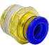 Raccord Pneumatique Rapide pour Tuyau - Gromelle 3/8" - 8 mm - D-Work
