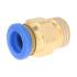 Raccord Rapide pour Tuyau 8 St 1/4 – 1/4" – Connexion Facile et Rapide – Idéal pour Systèmes de Tuyauterie - ALSAFIX