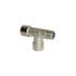 Raccord Pneumatique T Femelle / Femelle / Mâle 1/4" - D-Work