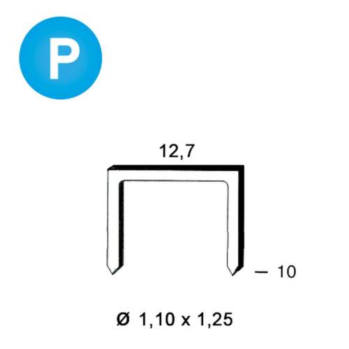 4480 Agrafes Polymères 81P – 10 mm – Résistantes et Pratiques - ALSAFIX