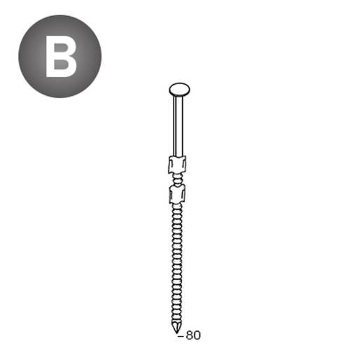 2200 Pointes 31 x 80 mm – Anelées, 20° – Fixation Sécurisée et Durable - ALSAFIX