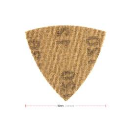Triangles de Ponçage K120 – Lot de 10 Pièces – Grain K120, Polyvalents – Finition Parfaite - ALSAFIX