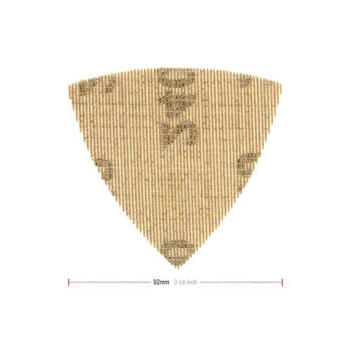 Triangles de Ponçage K180 – Lot de 10 Pièces – Grain K180, Polyvalents et Efficaces - ALSAFIX