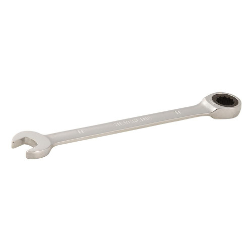 Clé Mixte à Cliquet 11 mm - Outil Pratique et Efficace pour Mécaniciens - Silverline