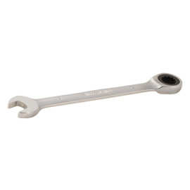 Clé Mixte à Cliquet 12 mm - Tête Droite, Précision et Efficacité - Outil Indispensable - Silverline