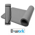 Tapis de sol gymnastique/ fitness / yoga 183 x 61 x 1 cm en NBR (Gris) - D-Work