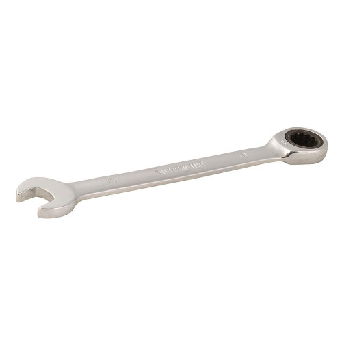 Clé Mixte à Cliquet 13 mm - Tête Droite, Précision et Efficacité - Outil Indispensable - Silverline