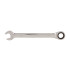 Clé Mixte à Cliquet 15 mm - Tête Droite, Précision et Efficacité - Outil Indispensable - Silverline