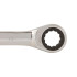 Clé Mixte à Cliquet 15 mm - Tête Droite, Précision et Efficacité - Outil Indispensable - Silverline
