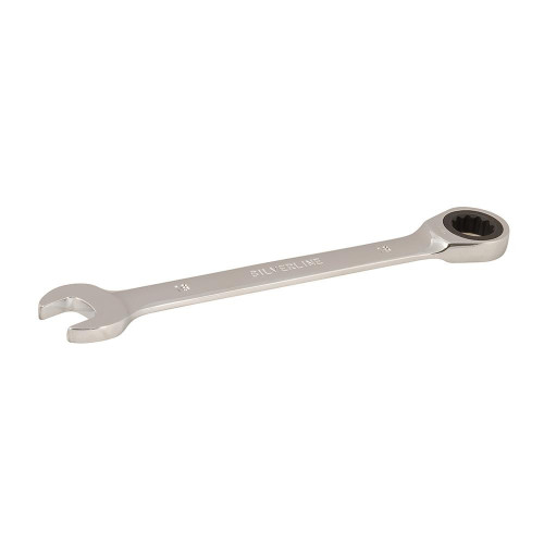 Clé Mixte à Cliquet 16 mm - Tête Droite, Précision et Efficacité - Silverline