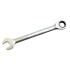 Clé Mixte à Cliquet 18 mm - Tête Droite, Précision et Efficacité - Outil Indispensable - Silverline