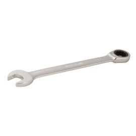 Clé Mixte à Cliquet 19 mm - Tête Droite, Précision et Efficacité - Outil Indispensable - Silverline