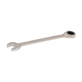 Clé Mixte à Cliquet 22 mm - Tête Droite, Précision et Efficacité - Outil Indispensable - Silverline
