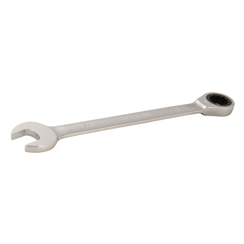 Clé Mixte à Cliquet 24 mm - Tête Droite, Précision et Efficacité - Silverline