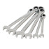 Clés Mixtes à Cliquet et à Tête Droite - Lot de 6, 8 à 17 mm - Outils Pratiques et Efficaces - Silverline