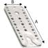 Connecteur Invisible 140 x 60 mm – AL-137K146 – Fixation Discrète et Efficace - ALSAFIX