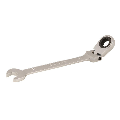 Clé Mixte à Cliquet Inclinable 11 mm – Outil Pratique et Efficace pour Mécaniciens - Silverline