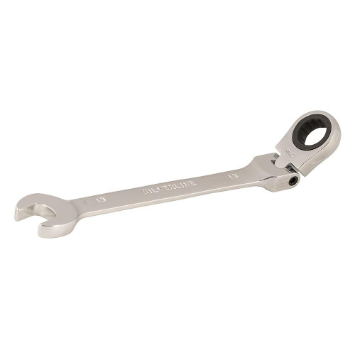 Clé Mixte à Cliquet Inclinable 13 mm – Outil Pratique et Efficace pour Mécaniciens - Silverline