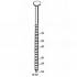 Coil de 9000 Pointes Annelées INOX 16° – D. 2,5/2,7 x 50 mm – Résistantes et Durables - ALSAFIX